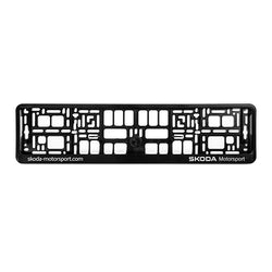 Motorsport Number Plate Holder - Euro Style