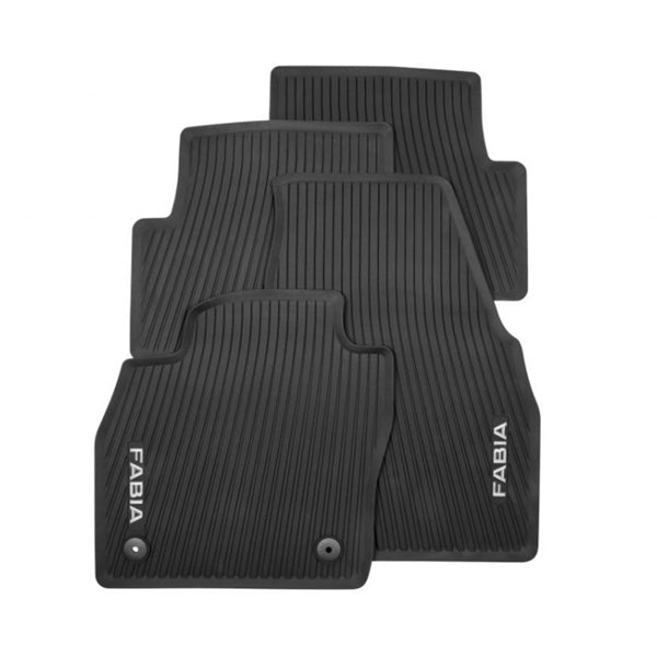 All-weather Floor Mat Set - Fabia 4 (2022-Present)