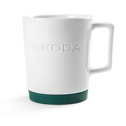 Mug with silicone pad