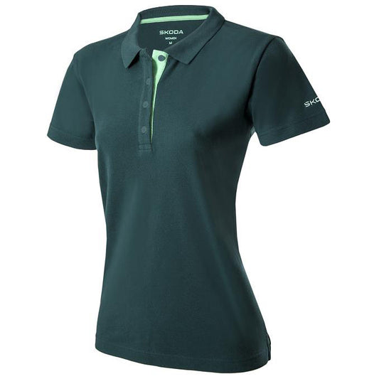 Women's polo shirt - XL - Emerald