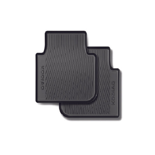 All-Weather Floor Mats - Rear - Kodiaq (2017>2024)
