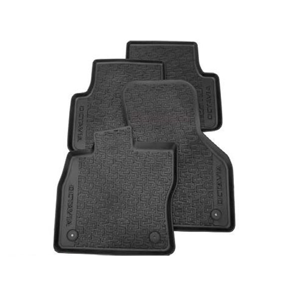 All-Weather Floor Mat Set of 4 - Octavia III (2014>2020) - ŠKODA e-Shop