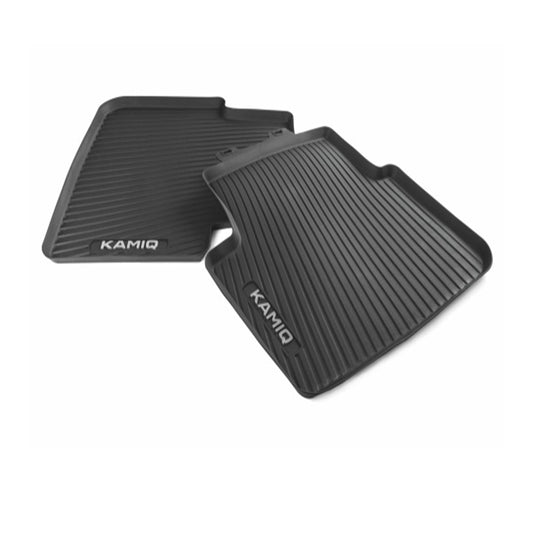 All-Weather Floor Mats - Rear - Kamiq (2019>Present)